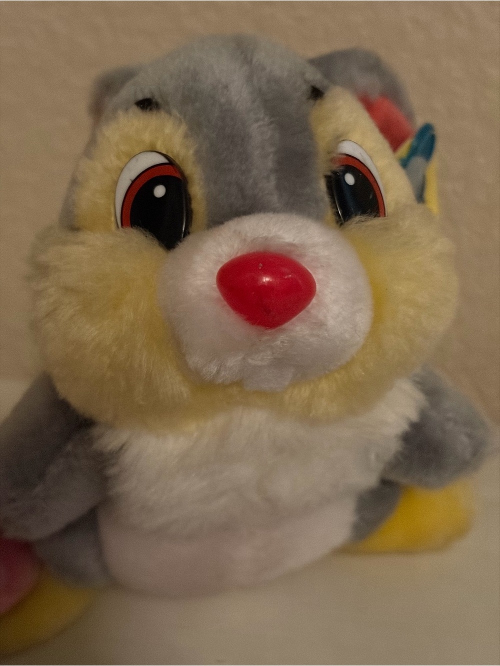 Vintage Disneyland Walt Disney World Thumper Plush Bunny Stuffed Animal Bambi